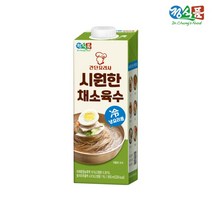 정식품 간단요리사 시원한 채소육수 950mlx6팩, 950ml, 6팩