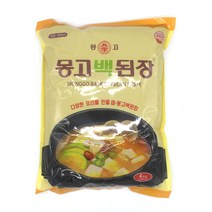 백된장 마산 몽고 4kg, 1개