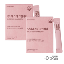 여에스더 크랜베리, 30포, 2개