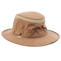 Tilley Standard LTM5 Airflo 미디엄 브림 재활용 올리브 19.5cm(7 1/2인치), Dark Tan_7 7/8