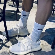 나이키긴양말 롱삭스 두꺼운 농구 미들 장목양말 스우시 중목 쿠션 크루삭스, 4. 에센셜 블랙 3켤레, 26호(L)