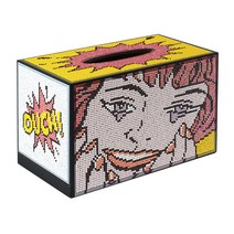 쿠슝 보석십자수 휴지케이스 해바라기 각티슈케이스 취미 DIY, 7.행복한 눈물  (AB 비즈)