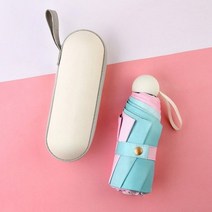 비에썸 그라데이션 초경량 5단 암막 우양산 몰드파우치