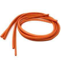 실리콘 내열 호스 다용도 실리콘호스 키트 4mm 6mm 8mm 10mm 오렌지 각1m씩