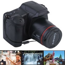 휴대용 디지털 SLR 카메라 1080P 16x 줌 흔들림 방지 2.4 인치 TFT LCD 화면 풀 HD 16 메가 픽셀 CMOS 센서 초경량