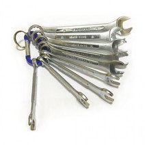 콤비스패너 수작업공구 오픈 개구 양면 링 렌치 스패너 몽키 양용 스페너, 10mm