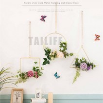 DIY꽃병 조화 웨딩 소품 가정 꽃꽂이 엔틱 모던 공예, 선택_DIY꽃병삼각형 BL11639