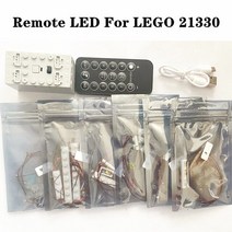 카프라 블럭 나무 장난감21330 가정용 단독 빌딩 블럭 Led 조명 키트 led만 포함, 02 RC LED