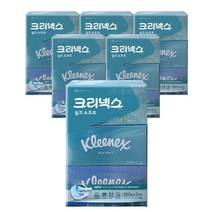 크리넥스 실크소프트 250매 3개입x6팩-1박스 각티슈 미용티슈