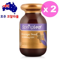 포도씨 추출물 Grapeseed 180정 2개 스프링리프 호주코알라몰