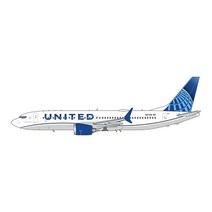 다이캐스트 항공기 모델 인테리어 다이 캐스트 1400 스케일 유나이티드 항공 b737 max 8 합금 재료 시뮬레이션 여객기 기념품 장식, a