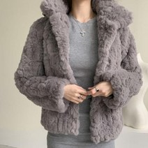 쥬다 여성 래빗 겨울자켓JD2353