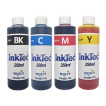 잉크테크 HP 무한 호환 리필 잉크 250ml HP8600 HP8720 HP9010 HP8710 HP8610 HP8210 HP7740 HP7720 HP7612 HP7110, 파랑안료(H8940)×250ml, 1병