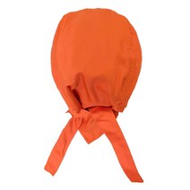 용접 캡 후드 땀 흡수 난연성 조절 가능 반다나 타입, Orange Hoods