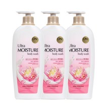 온더바디 울트라모이스처 피오니 바디워시 785ML 3개, 모이스처 피오니 바디워시 785ml