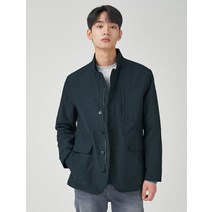 BEAN POLE 면혼방 아우터형 재킷 네이비