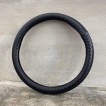 핸들커버 체어맨W BOT보테 차량용 스티어링휠카바 원형공용 370-388MM, 블랙