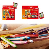 스타빌로)우디색연필10색세트, 단품