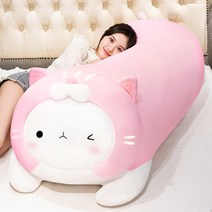 쿨펭귄 쿠션 찰떡 베개 구르미 아이스모찌 바디 필로우 성시경 냉감 인형 북극곰 펭귄 꿀잠베이비, 선택6_50cm
