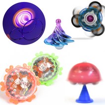 LED 불빛 팽이 문방구 장난감 자석 베이블레이드 배틀 팽이판 세트, 6. LED 불빛 자석 팽이, 6-1. 블루