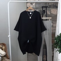 상상그이상 여성용 국내제작 도톰 4XL 사계절 박스원피스 겸 티셔츠 레이어드 가능한 롱티셔츠 줄어듦 없는 고퀄리티 무지티셔츠 촉감왕 따뜻한 베이직 이너티
