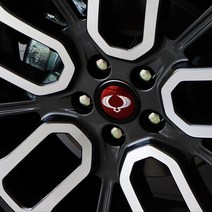 간지 토레스 타이어 휠캡 커버 녹 부식방지 튜닝 몰딩 익스테리어 포인트 용품, 부가티-레드