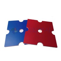 놀이와행사 청홍색판뒤집기 (50개입)/운동회용품