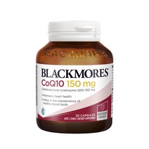 블랙모어스 CoQ10 150mg 캡슐, 30개입, 1개