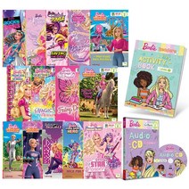 [세이펜BOOK] Barbie 바비 리더스북 레벨 2 : 리더스북 14권   MP3 오디오 CD 1장   액티비티북 1권, 애플리스외국어사