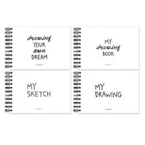 드로잉 노트 스프링 마이 3000 아트 스케치, 단품