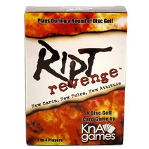 Ript Revenge 디스크 골프 게임 | 라운드에 활기를 불어넣으세요 | 디스크 골프 선물에 이상적 | 스킨 또는 스트로크를 위한 플레이 | 2-4인용 | 필수 디스크 골프 액