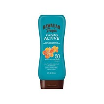 Hawaiian Tropic Island Sport Sunscreen Lotion Lightweight Broad Spectrum SPF 50 8 Fl Oz, Spray