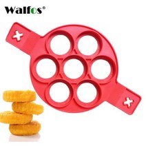 베이킹 불도장 인두 작업대 매트 스톤 WALFOS 식품 등급 실리콘 붙지 않는 계란 링 쿠키 고기 파이 메이커 디저트 팬케이크 금형 도구 케이크 팬