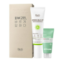 닥터지 그린 마일드 업 선 에센스 SPF 50+ PA++++ 50ml + 레드 블레미쉬 클리어 수딩폼 30ml 세트, 6세트