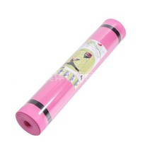 홈필라테스 미끄럼 방지 두꺼운 요가 매트 스포츠 피트니스 편안한 폼 운동 체조, pink+3mm