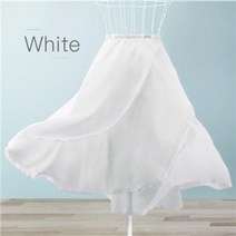 성인 레오타드 발레복 여성 쉬폰 댄스 스커트