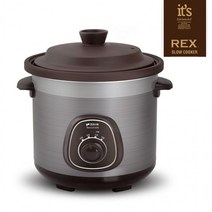키친아트2060 렉스 슬로우쿠커 찜기 전기냄비 6L, 단품