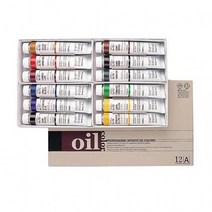 일음쇼핑^^*m신한 유화 물감 세트 12색 20ml 용물감 고급 학생용 그림일medi^*^, ab*^^선택없는