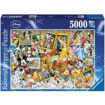Ravensburger 아티스트 미키 직소 퍼즐 (5000피스), 01 싱글, 한개옵션1