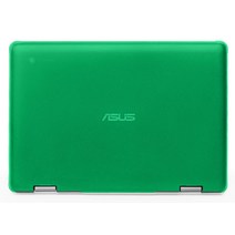 mCover 케이스 2019 ~ 2021 11.6 인치 ASUS Chromebook Flip C214MA 시리즈 컨버터블 노트북 전용 (다른 ASUS 모델에는 적합하지 않음) - 녹색