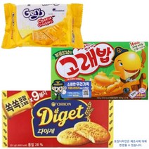 바삭한 과자 통밀의 고소함 닥터유다이제 +게리크래커 치즈 +고래밥 볶음양념맛 간식/과자
