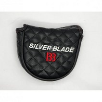 PRGR 프로기아 실버블레이드 퍼터커버 헤드커버 검정 마포골프용품점 몬스터골프, 기본 : 상세페이지 참조