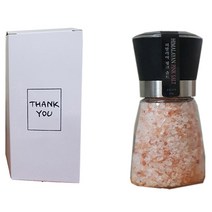 LIN 히말라야 핑크소금 답례품 결혼식 돌잔치, 1개, 4.화이트박스+소금그라인더200g(돌잔치)20개이상