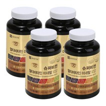 종근당건강 슈퍼비젼 멀티비타민 미네랄 로얄 츄어블 180정 4박스 SJ