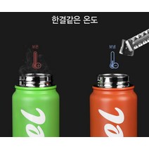 오랜시간 온도가 지속되는 아무르 스텐 보온보냉병 한결같은 온도, 아무르보틀630ml(그린) (품절)