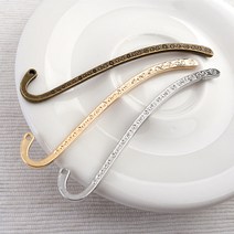 비즈아이 [9-141]에스문양책갈피 8.5cm 1개, 골드