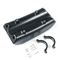전기 자전거 EBike Moped 스쿠터 산악 자전거 보호 케이스 용 플라스틱 컨트롤러 박스, 16.5 x7.4 x5cm, 검정