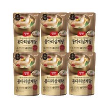 동원 양반 수라 통다리 삼계탕, 460g, 6개