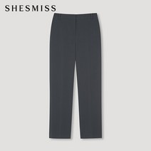 SHESMISS_02 [쉬즈미스] 슬림 스트레이트 슬랙스_SWSSLM31010_DG