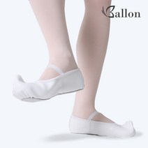 KS101 한국무용 슈즈 가죽 코슈즈, 245, 화이트